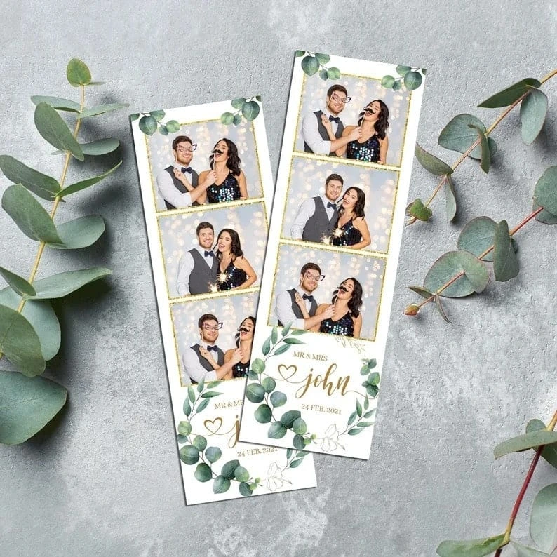 Stor printer – fotoremser med botanisk design