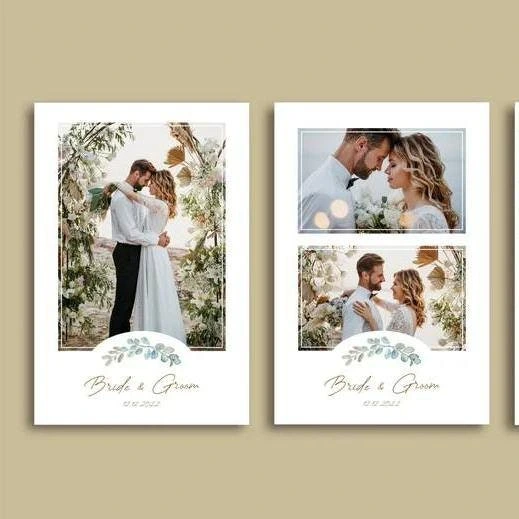 Stor printer – bryllupsdesign med ett eller flere bilder