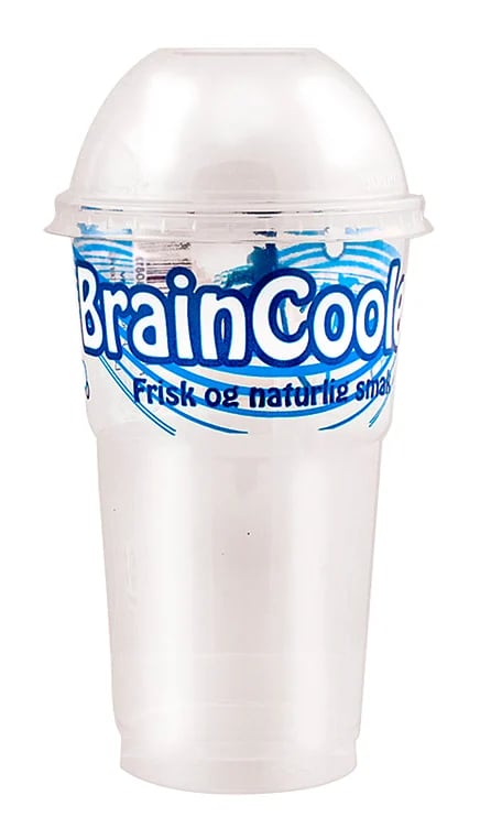 BrainCooler slushbeger 0,3 liter med kuppellokk
