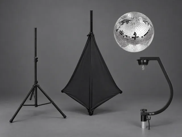 Discokule 30 cm med motor og stativ til leie i Bodø