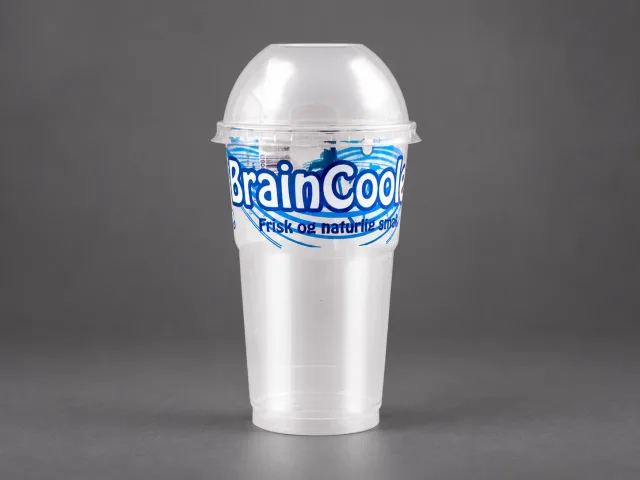 BrainCooler slushbeger 0,3 liter med kuppellokk