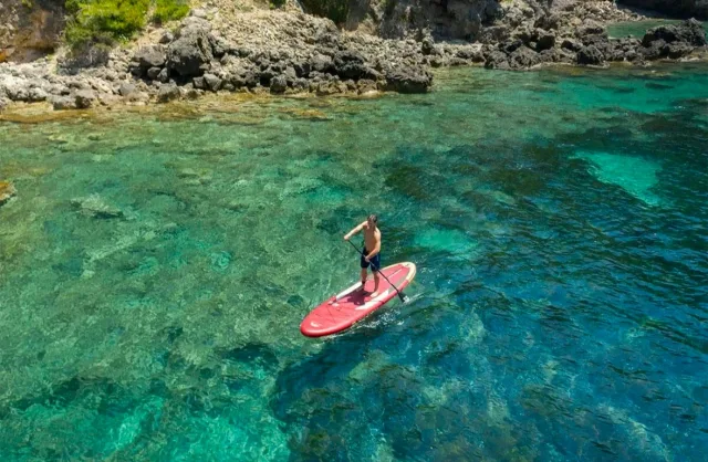 SUP-brett til leie i Bodø – blått